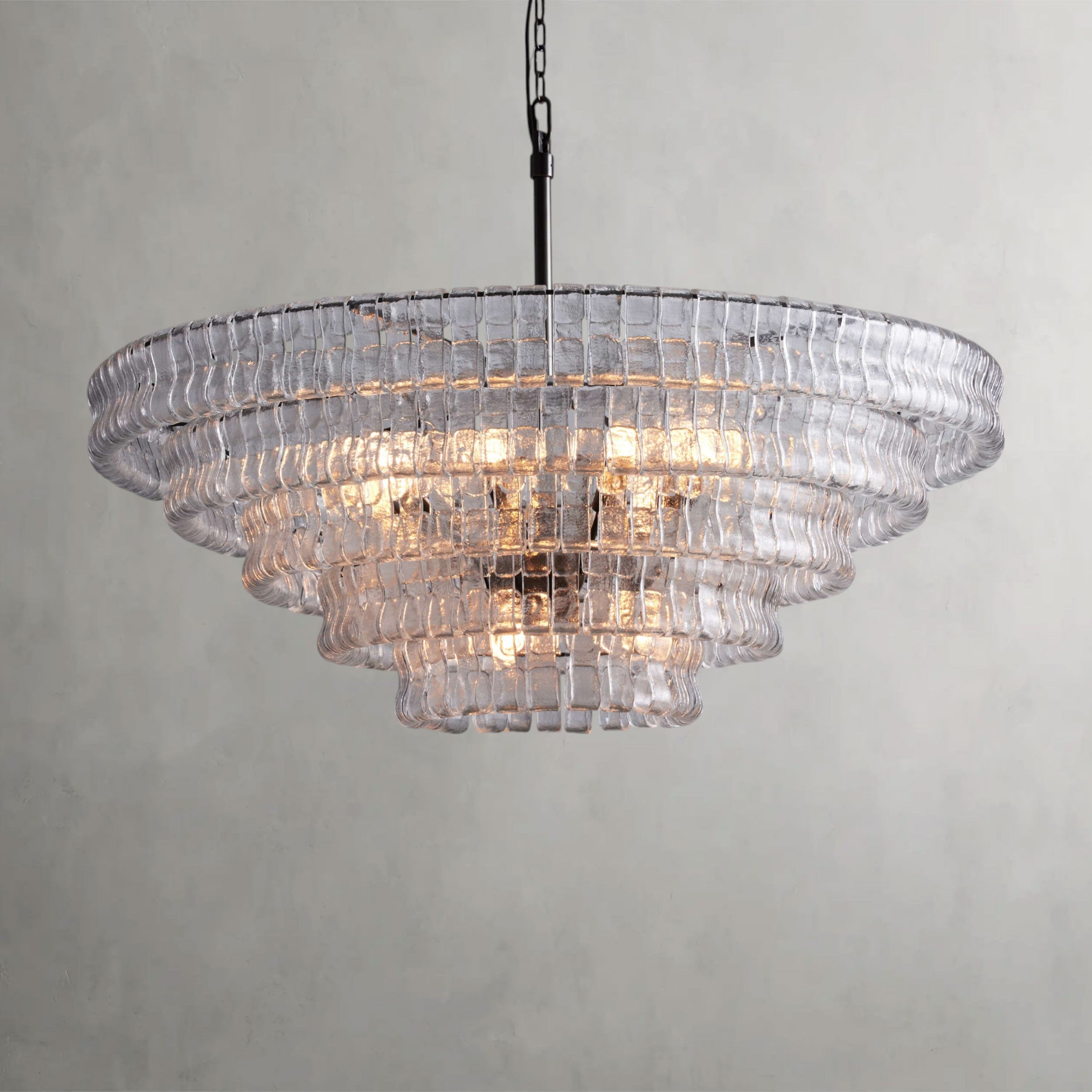 Ghiaccio Round Chandelier 36", 48"